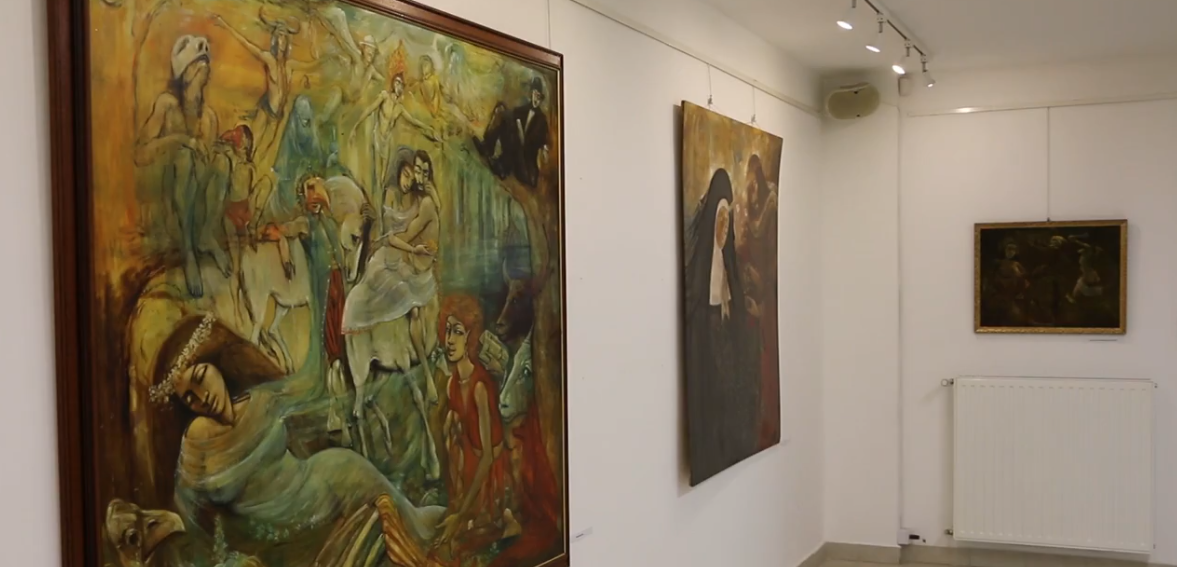 Szentandrássy István kiállítása a Józsefvárosi Galériában 2017.06.28.