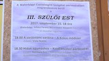 Beszélj úgy – III. szülői est (hír) 2017.09.19.