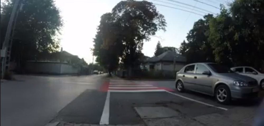 Első okos zebra Siófokon 2020.07.31.