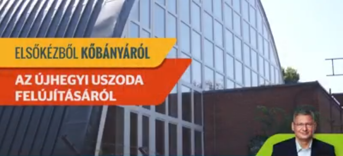 D. Kovács Róbert – Finisben az Újhegyi Uszoda felújítása 2020.11.11.