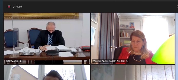 Pécs – polgármesteri döntést előkészítő videókonzultáció 2021.03.16.