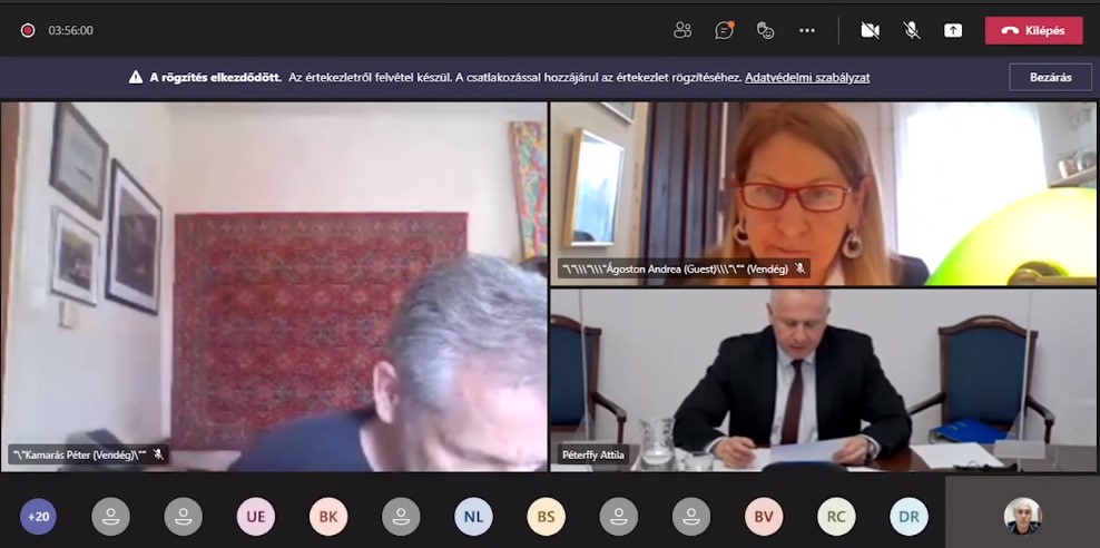 Pécs – polgármesteri döntést előkészítő videókonzultáció 2021.04.20.