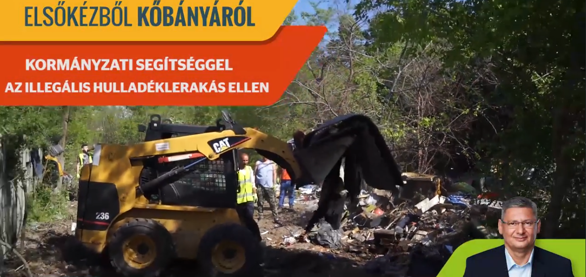 D. Kovács Róbert „Kormányzati támogatással az illegális hulladék ellen! ” 2021.05.17.