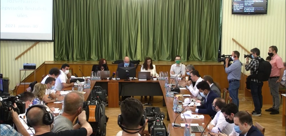 Budapest VIII. kerület Önkormányzat Képviselő-testületi ülése 2021.06.30.