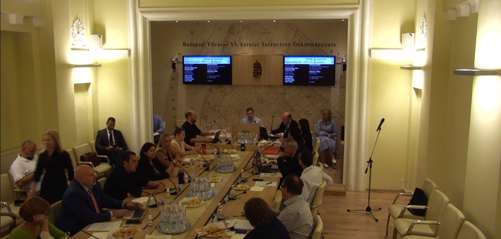 Budapest Főváros VI. kerület Terézváros Önkormányzata Képviselő-testületének rendkívüli ülése 2021.09.07.