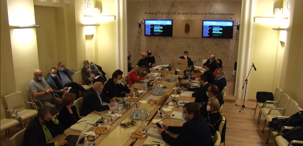 Budapest Főváros VI. kerület Terézváros Önkormányzata Képviselő-testületének ülése 2021.11.25.