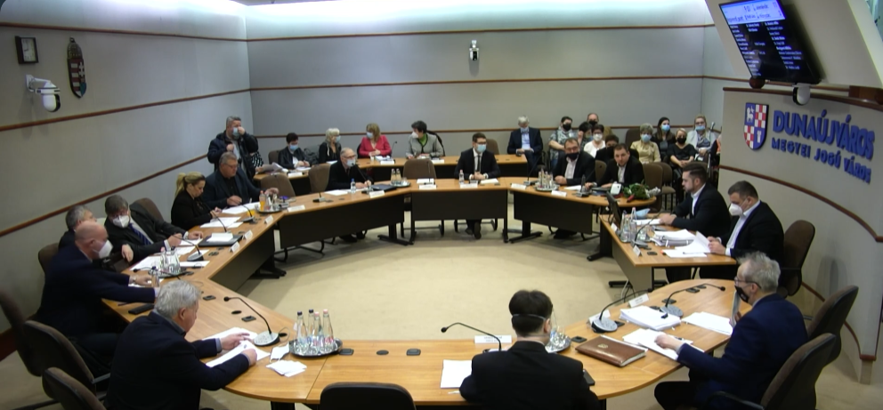 Dunaújváros Megyei Jogú Város Önkormányzata Közgyűlése 2021.12.16.