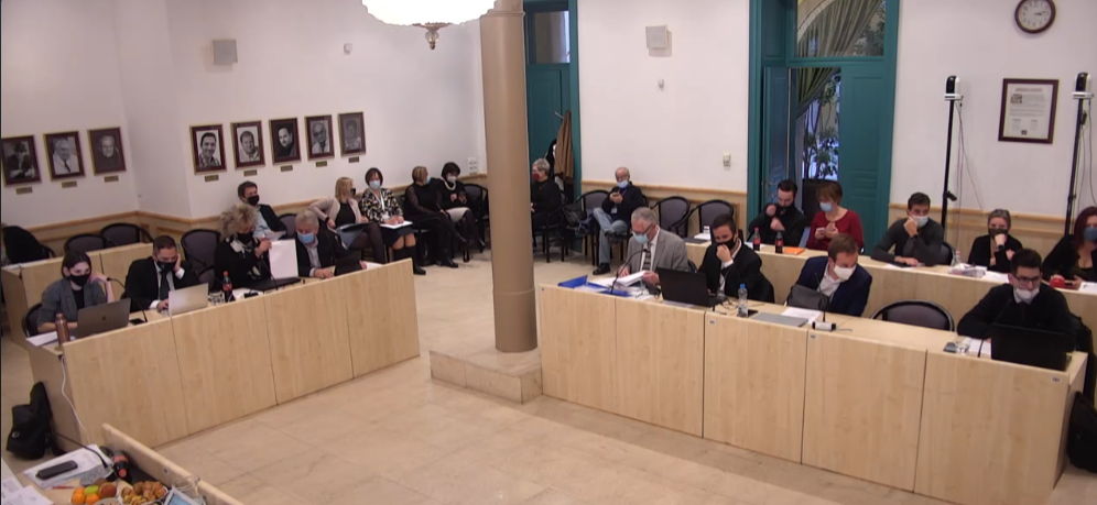 Budapest I. kerület Budavári Önkormányzat Testületi ülése 2021.12.16.