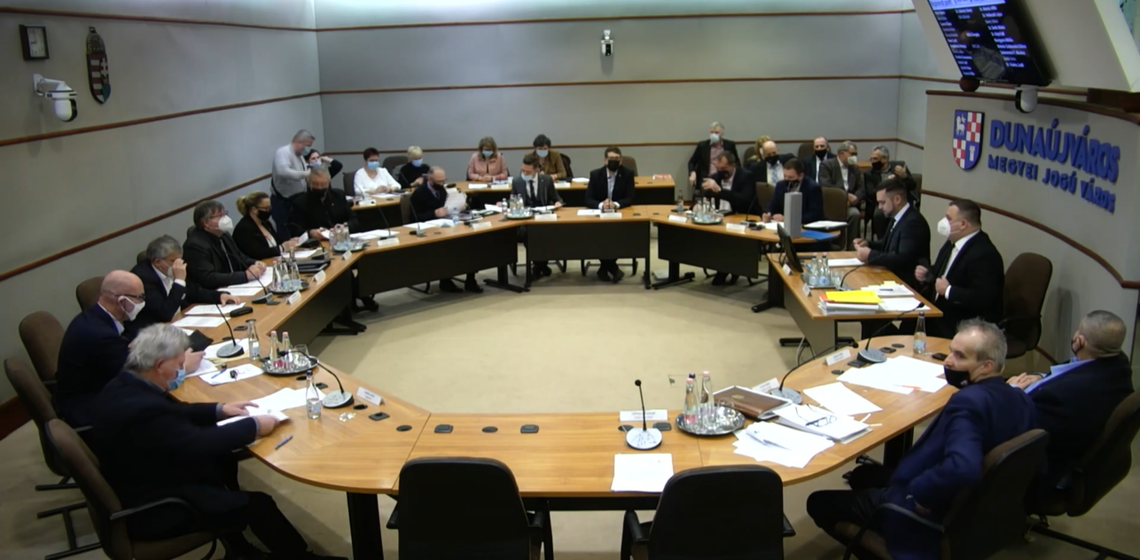 Dunaújváros Megyei Jogú Város Önkormányzata Közgyűlése 2022.01.20.
