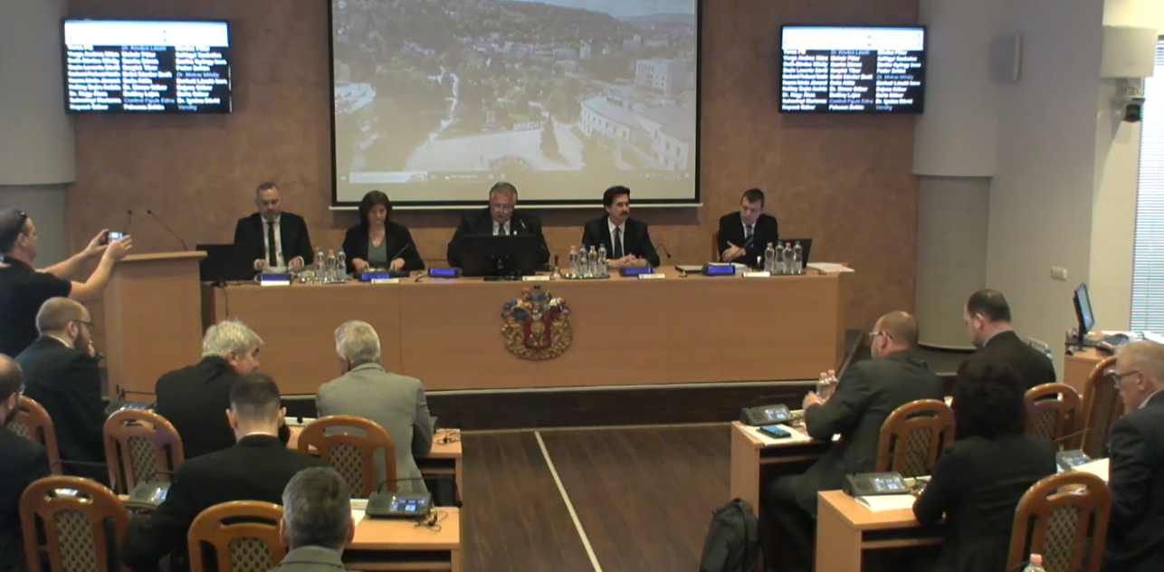 Miskolc Megyei Jogú Város Önkormányzat rendkívüli Közgyűlése 2022.04.07.