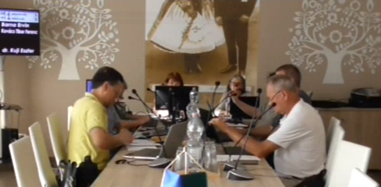 Nagytarcsa Község Önkormányzata Képviselő-testületének Településfejlesztési- és Üzemeltetési Bizottsága rendes nyílt ülése 2022.08.29.