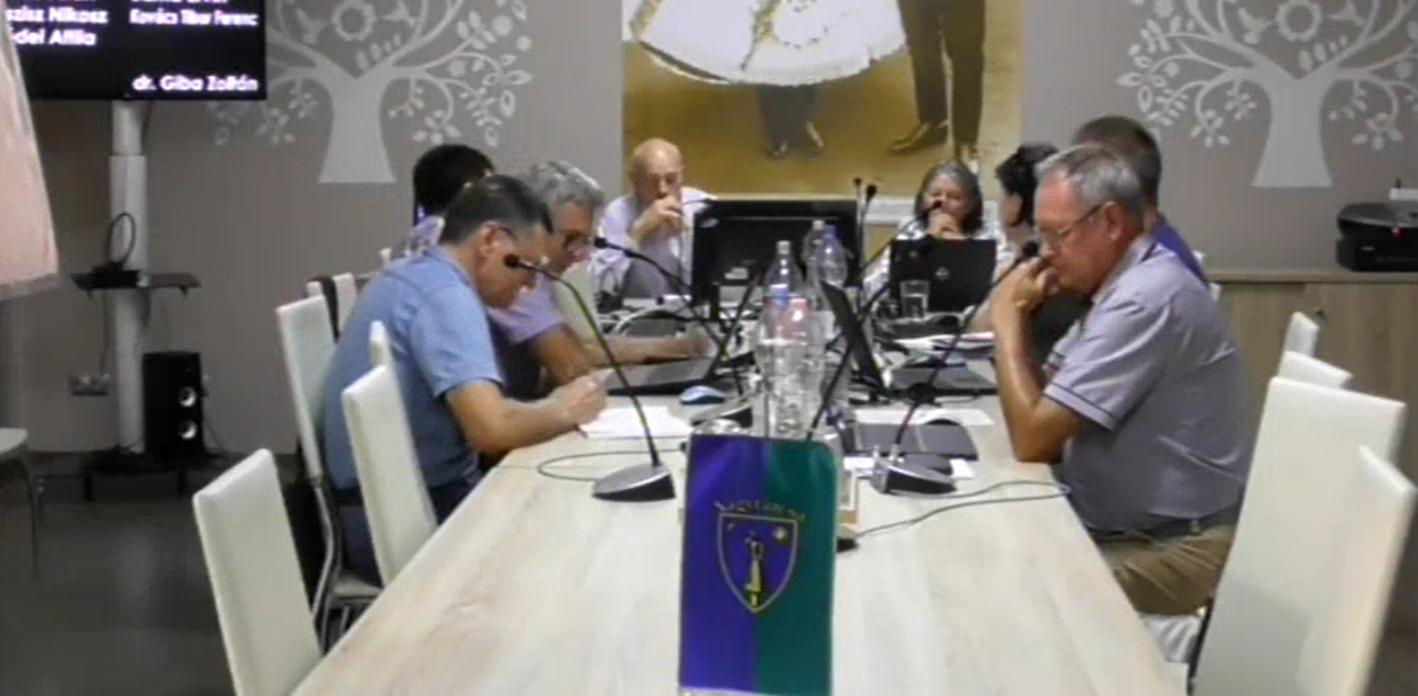 Nagytarcsa Község Önkormányzata Képviselő-testületének Településfejlesztési- és Üzemeltetési Bizottsága rendes nyílt ülése 2023.08.30.