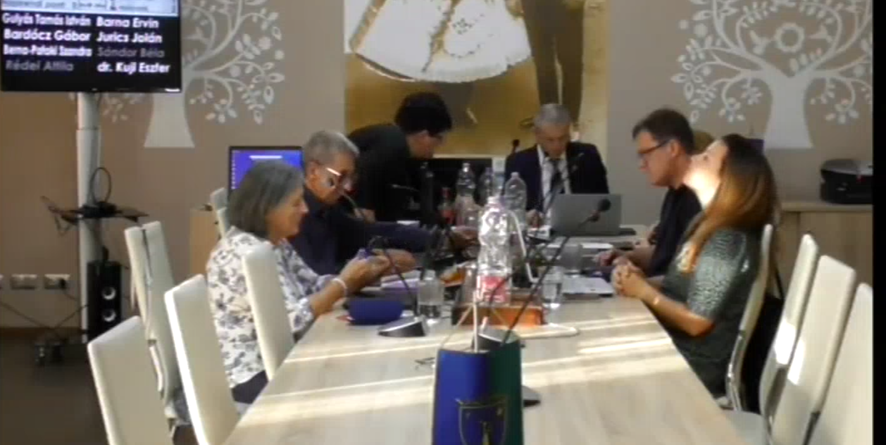 Nagytarcsa Község Önkormányzat Képviselő-testülete rendkívüli ülése 2023.09.25.