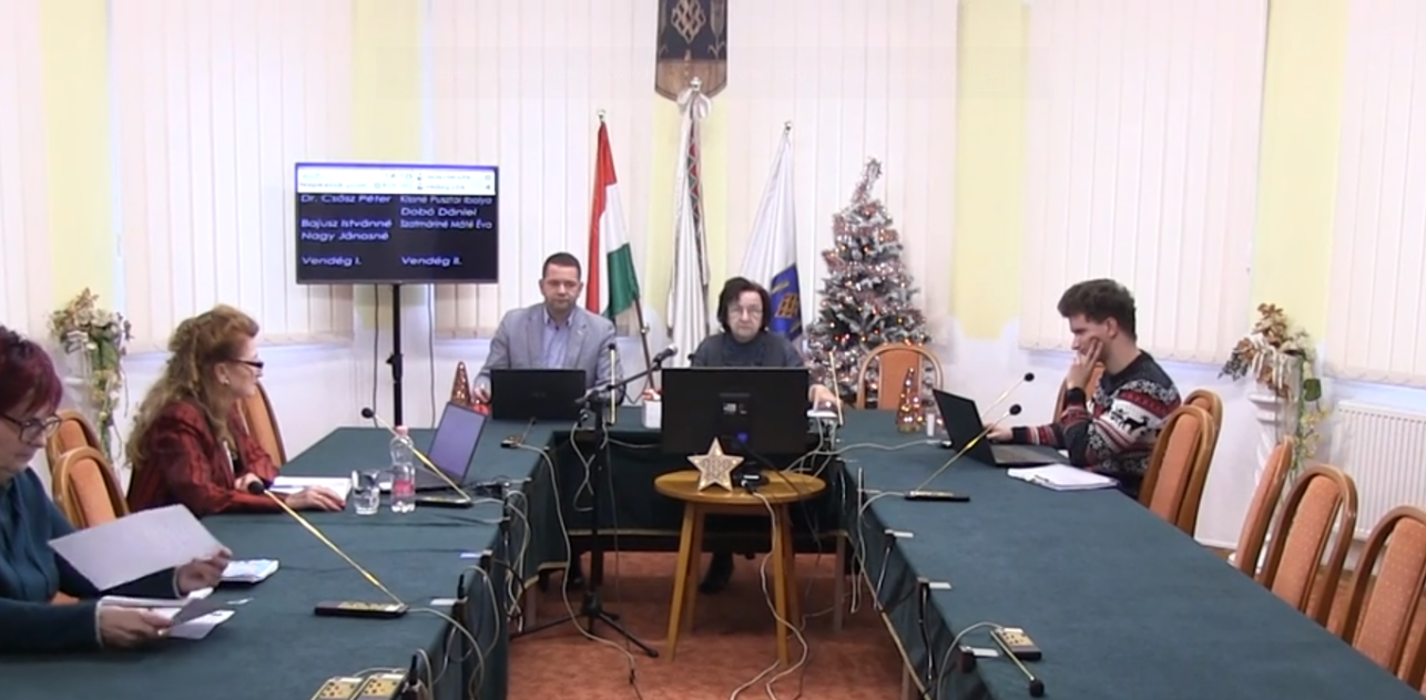 Nagyhegyes Község Önkormányzata Képviselő-testülete Pénzügyi és Ügyrendi Bizottságának ülése 2023.12.20.