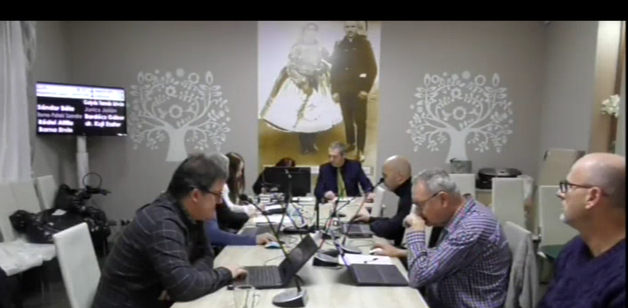 Nagytarcsa Község Önkormányzat Képviselő-testülete rendkívüli ülése 2023.12.19.