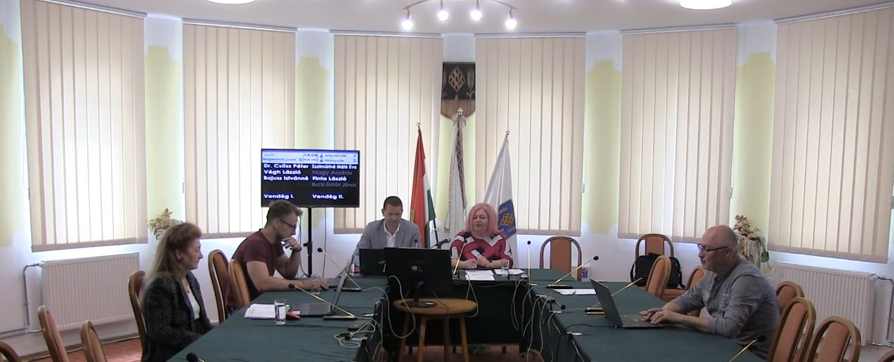 Nagyhegyes Község Önkormányzata Képviselő-testülete Településfejlesztési Bizottsági ülése 2024.04.17.
