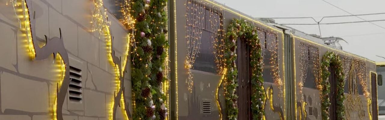 Miskolc városa idén nyolcadik alkalommal nyerte el az „Európa legszebb karácsonyi villamosa” címet!