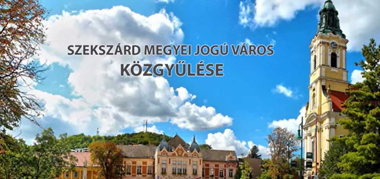 Szekszárd MJV Közgyűlése 2025.03.13.