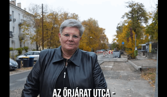Cserdiné Németh Angéla: „Elindult az Őrjárat utca felújítása a Neptun utca és Adria utca közötti szakaszon!”