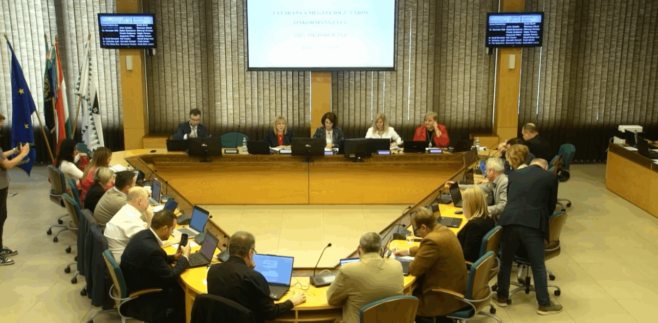 Tatabánya Megyei Jogú Város Önkormányzatának Közgyűlése 2025.10.30.