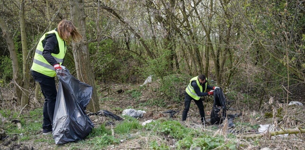 Cserdiné Németh Angéla: Szemétszedés a Szilas-patak mentén!