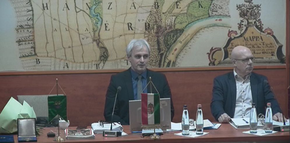 Érd Megyei Jogú Város Közgyűlésére 2025.11.27.