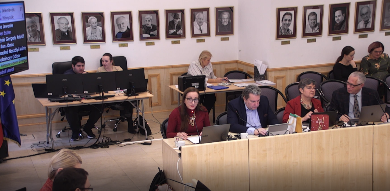 Budapest I. kerület Budavári Önkormányzat Testületi ülése 2025.12.11.