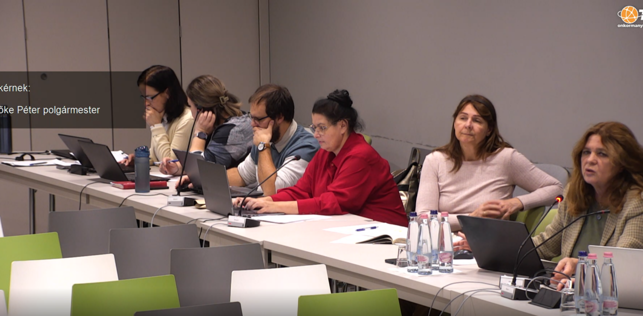 Törökbálint Város Önkormányzat Városfejlesztési és Környezetvédelmi Bizottság ülése 2025.12.03.