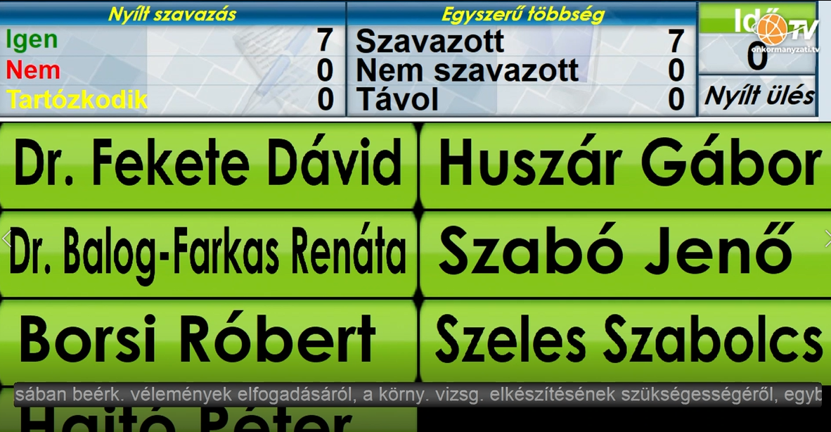 Győr Megyei Jogú Város Önkormányzata Közgyűlésének Városstratégiai Bizottság ülése 2026.01.14.