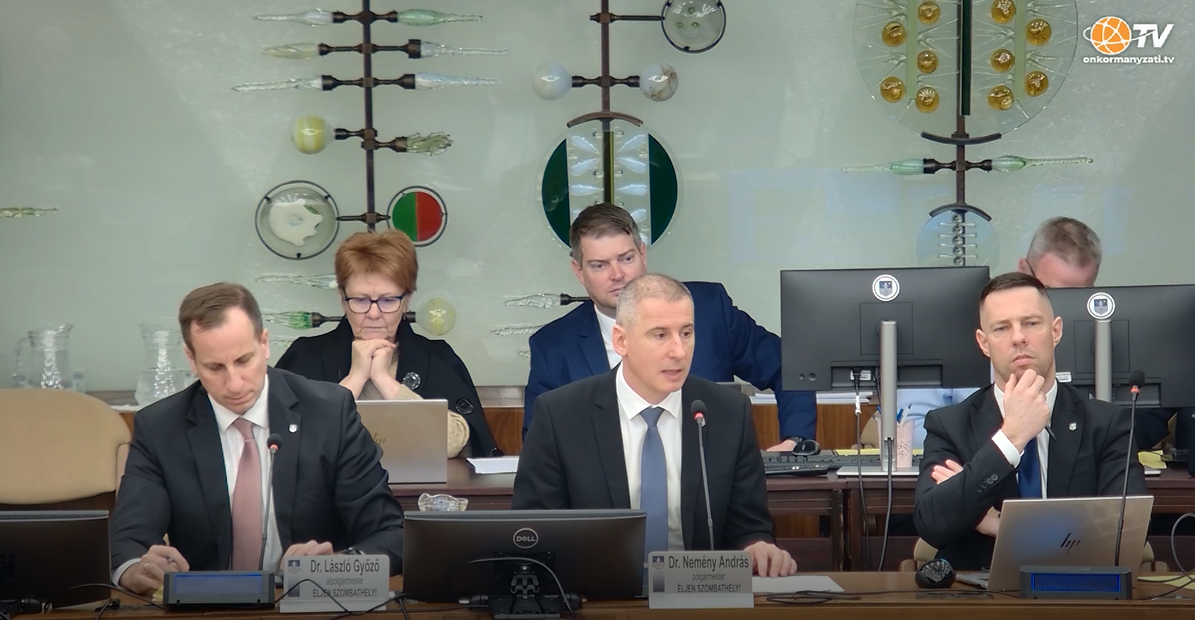 Szombathely Megyei Jogú Város Közgyűlése 2026.01.29.