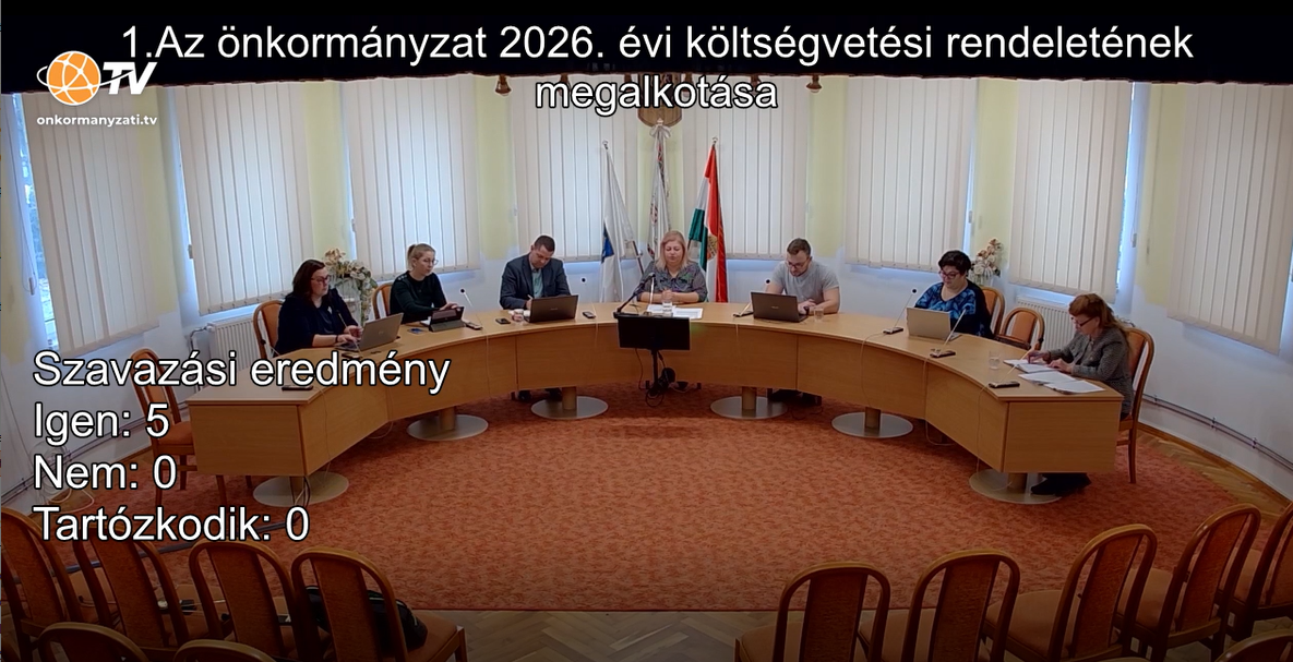 Nagyhegyes Község Önkormányzata Képviselő-testülete Pénzügyi Bizottságának ülése 2026.02.09.