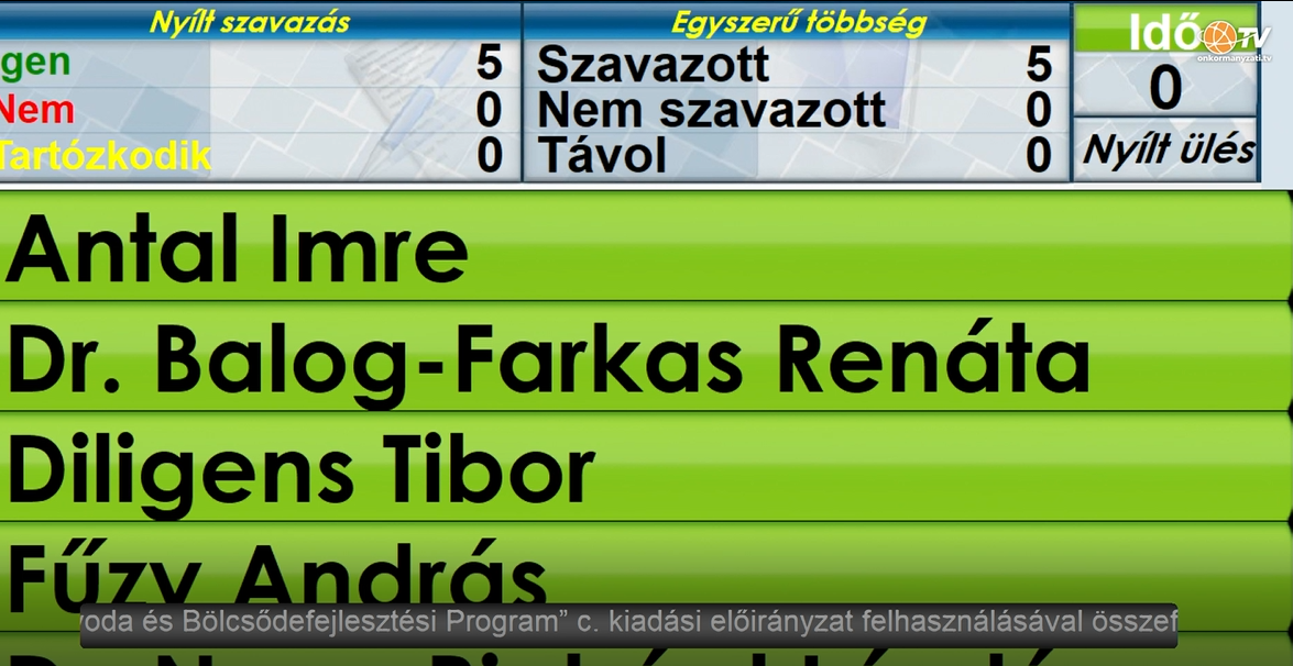 Közigazgatási és Pénzügyi Bizottsági ülés 2026.05.14.