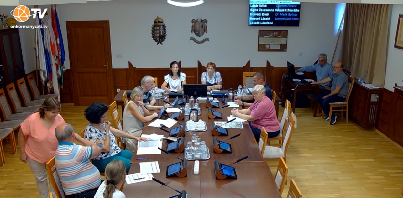 Szociális, Egészségügyi és Sport Bizottsági ülés ( az első másfél percben képi hibák előfordulnak) 2026.06.10.